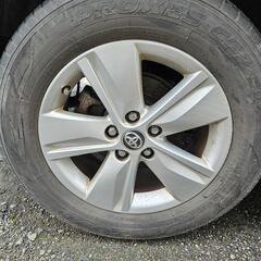 ハリアー 4本 純正 17インチ 114.3  トーヨー タイヤ ホイール 225 65R 17の画像