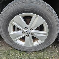 ハリアー 4本 純正 17インチ 114.3  トーヨー タイヤ ホイール 225 65R 17の画像