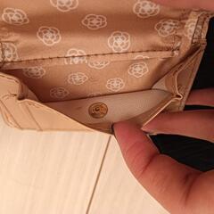 未使用品　CLATHAS　三つ折り財布の画像