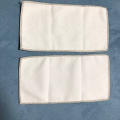 おめかしアニマル　ハーフハンカチタオル　2枚セット　新品の画像