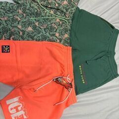 Ice cream sweat shorts の画像