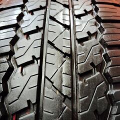 BS BRIDGESTONE DUELER A/T 265/65R17 17インチ 夏タイヤ 4本 20年製 バリ溝 ランクルプラド ハイラックスサーフ等　(KTS181)の画像