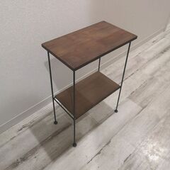 ブラック スチールラック　収納棚