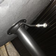 カウンターチェア　バーチェア　ブラウンウッドの画像