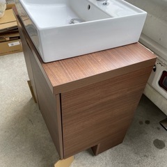 リクシル「エスタ」コンポタイプ洗面台間口750mm シャワー水栓付きの画像