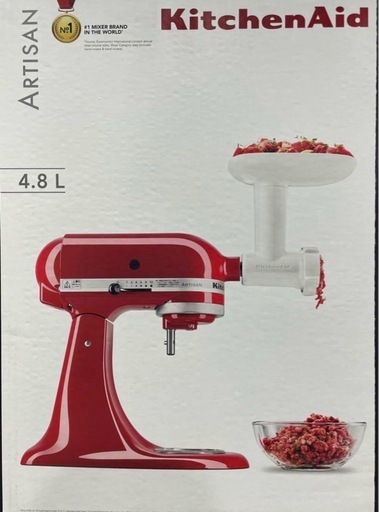 【新品】キッチンエイド アルチザン スタンドミキサー 4.8L レッド