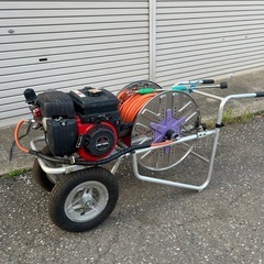 動噴セット　台車付き