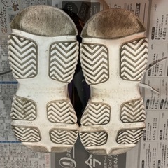 紫 厚底 ハイカットスニーカーの画像