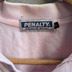 Penalty ピンク　ポロシャツ Sサイズ　古着の画像