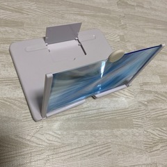 スマホ拡大レンズ　白
