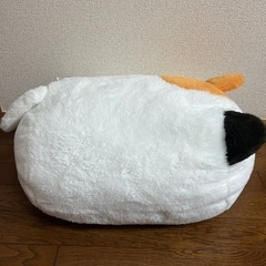 猫の BIGぬいぐるみ ころころらいふ  ＆ 肉球座椅子 滑り止め付き の画像