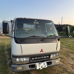 平成13年三菱ダンプ FE51CBD 2WD 5速MT ダンプ動...