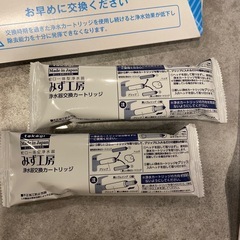 タカギ浄水カートリッジ2個