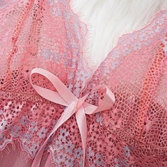 綺麗な刺繍の❣️桃色ランジェリー❣️の画像