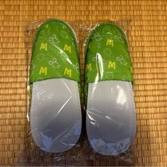 新品未使用　ディズニーランドホテル　ミラコスタ　スリッパ 大2 小2の画像