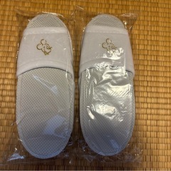 新品未使用　ディズニーランドホテル　ミラコスタ　スリッパ 大2 小2の画像