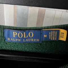 【POLO RALPH LAUREN】ビッグポロ　ロゴ　スウェットの画像