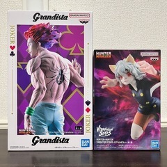 ハンターハンター　ヒソカ　ネフェルピトー　フィギュア　2体セット