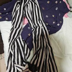 スカーフ、Lily brownワイドパンツ