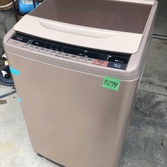 NO B279 🌈福岡市内配送設置無料✨🌈日立 HITACHI ビートウォッシュ 全自動洗濯機 （10kg） シャンパン BW-V100A N