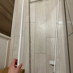 0円　エアコン物干しハンガー