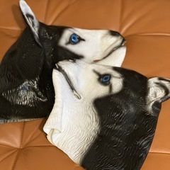 アニマルマスク　ハスキー2枚セット