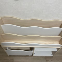 ニトリ　本棚　キッズ収納棚　ミアの画像