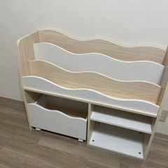 ニトリ　本棚　キッズ収納棚　ミア