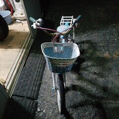 低学年用　自転車補助輪付き