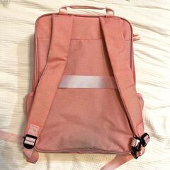 ピンク リュックサック PCサイズの画像