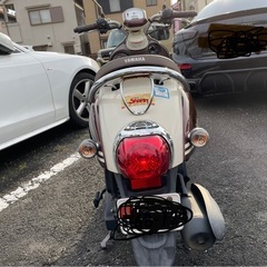 ヤマハ　ビーノ　原付　純正ヘルメット付き
の画像