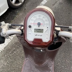 ヤマハ　ビーノ　原付　純正ヘルメット付き
の画像