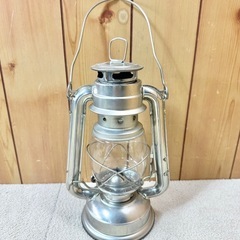 良品 BUNDOK バンドック オイルランタン シルバーの画像