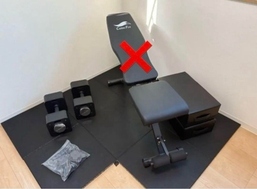 自宅トレーニング ジム用品 4点セット セット売り