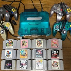 ニンテンドー64 本体　コントローラー　カセット