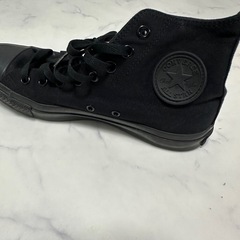 コンバースオールスター　チャックテイラー　ブラック　ハイカット　サイズ26.5cmの画像