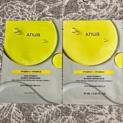 新品未開封品‼️ANUA(アヌア)ビタミンCプレミッシュセラムマスクパックの画像