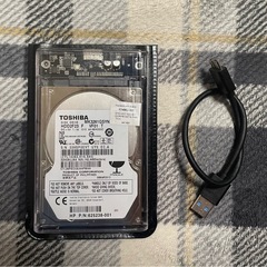 外付けハードディスク/320GB