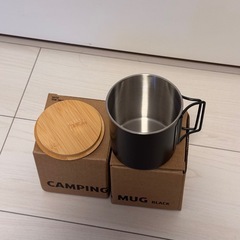ステンレスマグカップ　ペアの画像