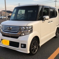 車検取立て Nボックスカスタム 2WD ナビ TV  H26年式...
