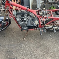 gpz400f2 ジャンク部品取り　クランキング確認の画像