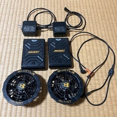 BURTLE バートル　17V  フルセット空調服　ファン　バッ...