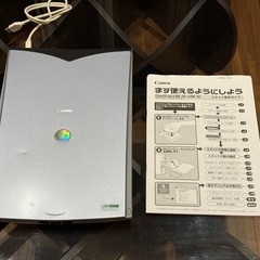 【美品・動作未確認】Canon スキャナー CanoScan LiDE 30 ケーブル＆説明書付き ジャンク扱いの画像