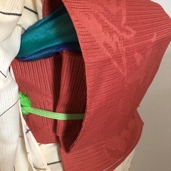 『 夏 帯 』正絹・開き名古屋帯 の画像