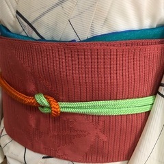 『 夏 帯 』正絹・開き名古屋帯 の画像