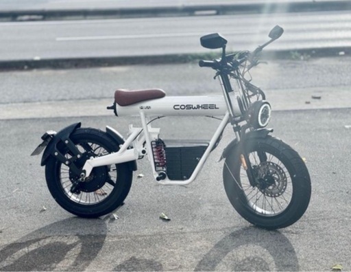 COSWHEEL 電動小型二輪バイク ホワイト