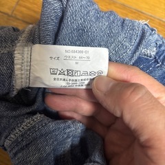 デニム　Mサイズの画像