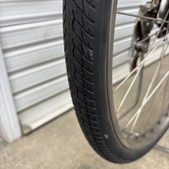 【売約済‼︎】　☆前タイヤ新品‼︎☆   チャイルドシート付き電動自転車　防犯登録料込価格︎‼︎の画像