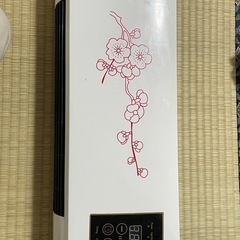 ヒーター、扇風機