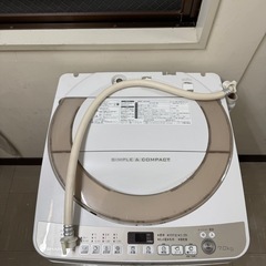 【SHARP】全自動洗濯機の画像